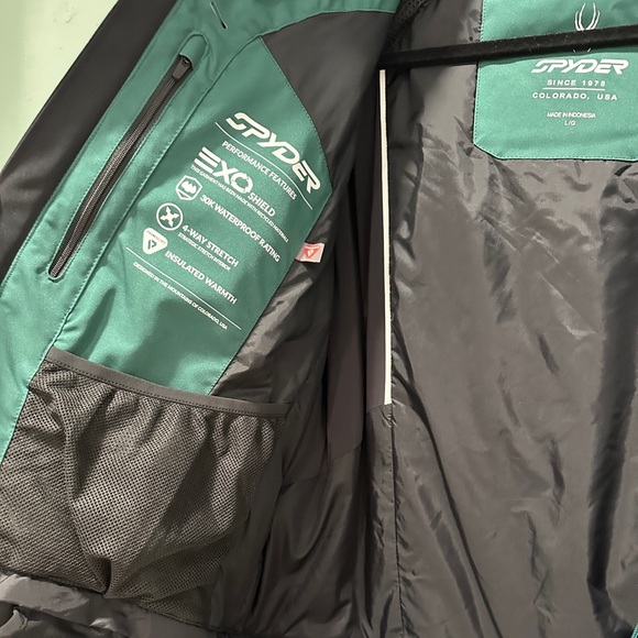 NWT Spyder Leader Insulated Jacket in Cypress Green - Picture 10 of 16